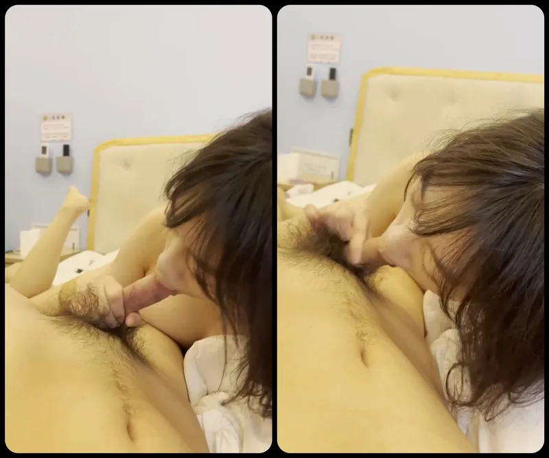 Người tình ngoan liếm láp cò bự của anh